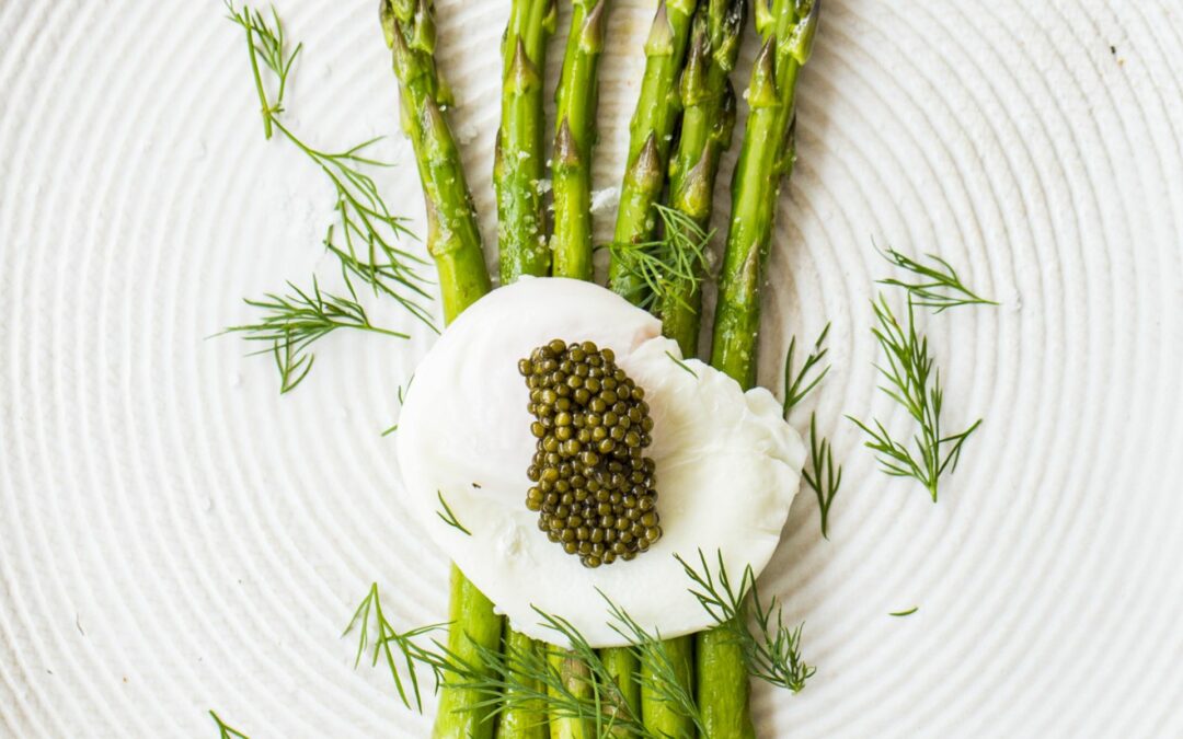 Asperges œufs & Caviar