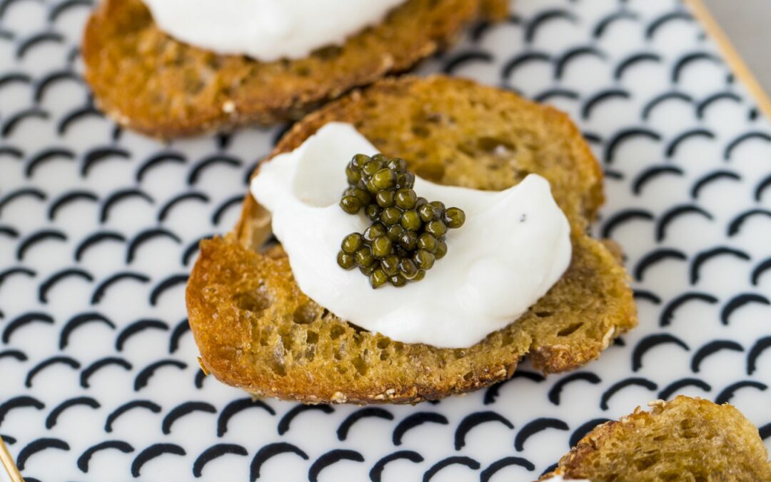 Tartines œufs & Caviar